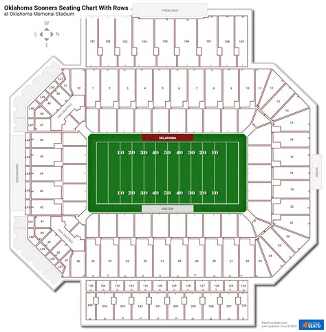 Sooner Stadium Seating Chart