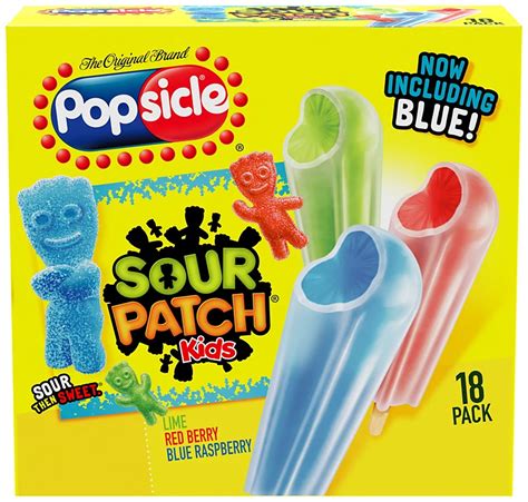 Sour Patch Ice Pops: A Sweet and Sour Treat to Beat the Heat