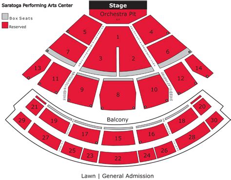 Spac Virtual Seating Chart