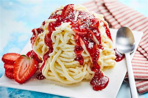 Spaghetti-Eis: Die Revolution der Eiskreationen