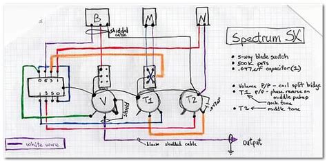 Spectrum Guitar Wiring Diagram