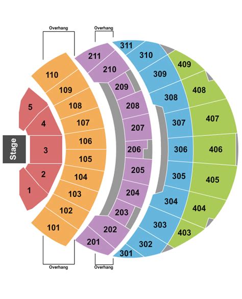 Sphere Eagles Seating Chart