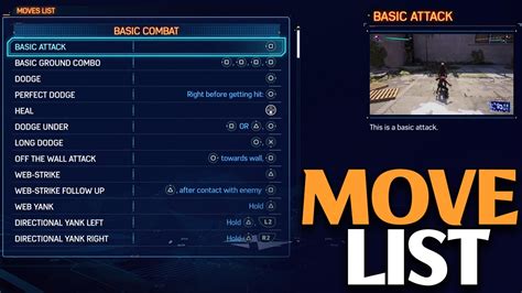 Spider Man 2 Move List Printable List Reddit