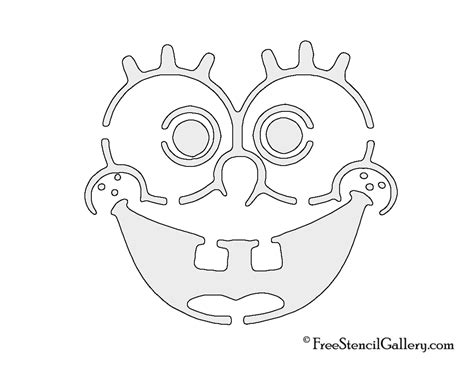 Spongebob Pumpkin Carving Templates