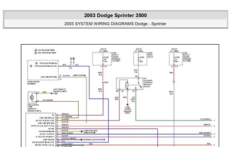 Sprinter Transmission Wiring Schematics