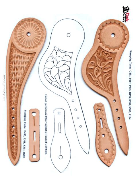 Spur Strap Templates