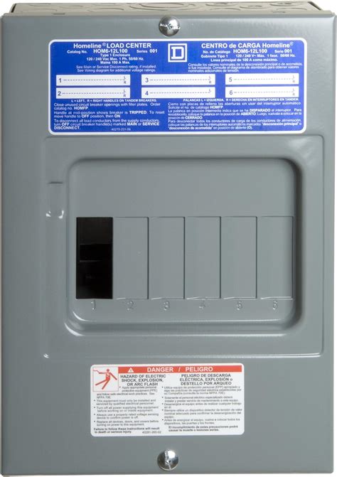 Square D 30 Amp Fuse Box Wiring Diagram