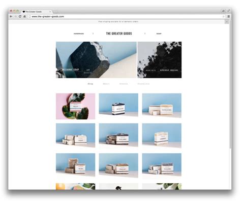 Squarespace Store Templates
