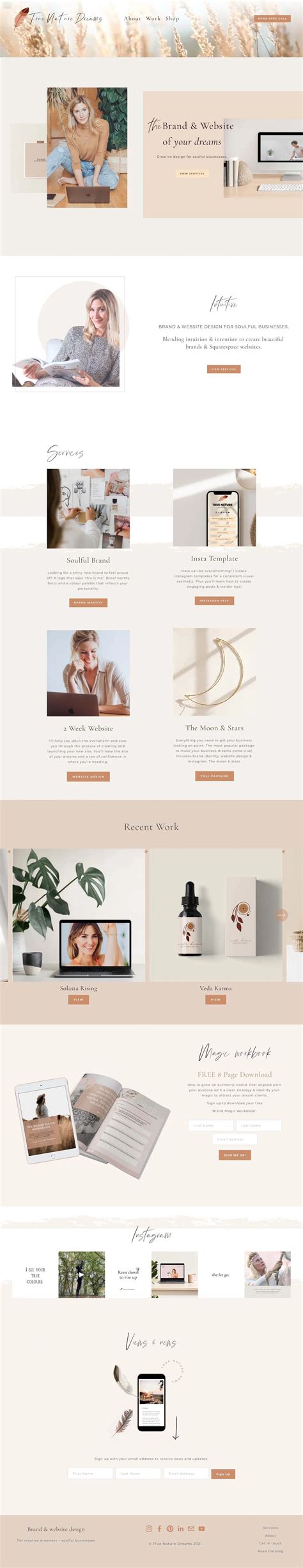 Squarespace Website Templates