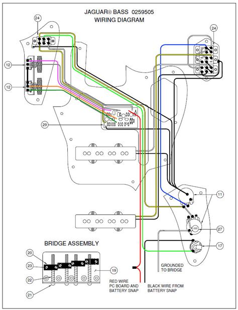 Squier Jaguar Wiring Diagram