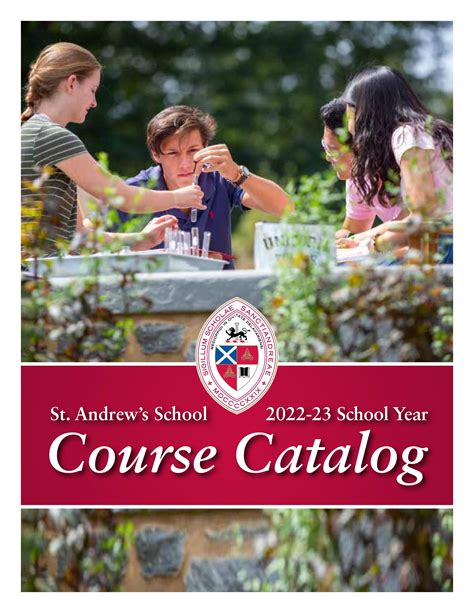 St Andrews Course Catalogue