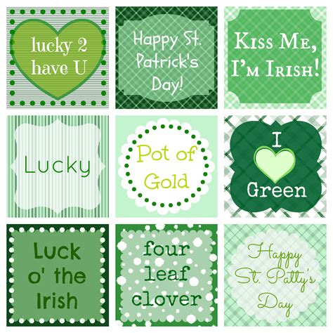 St Patricks Day Free Printable