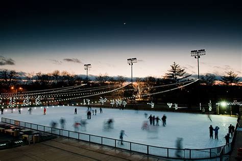 St. Louis Steinberg Ice Skating Rink: A Winter Wonderland