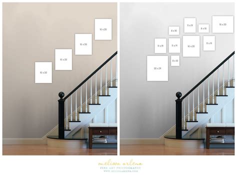 Staircase Gallery Wall Template