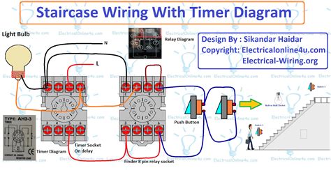 Staircase Timer Wiring Diagram