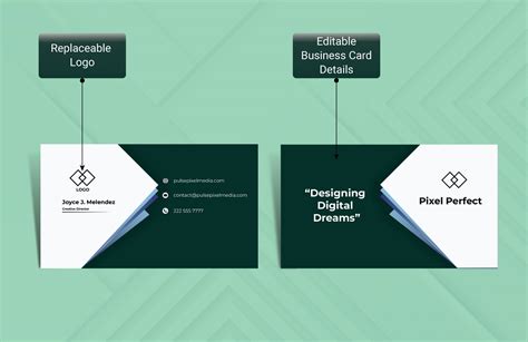 Standard Business Card Template