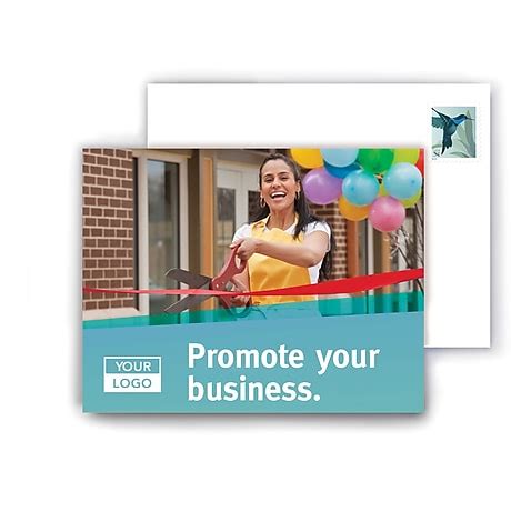 Staples Postcard Template