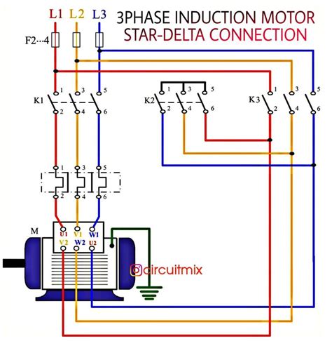 Star Delta Wiring Diagram Alternator