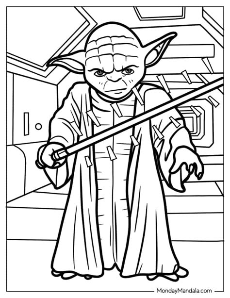 Star Wars Printable Coloring Sheets