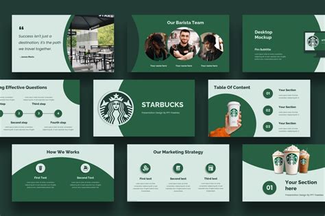 Starbucks Presentation Template