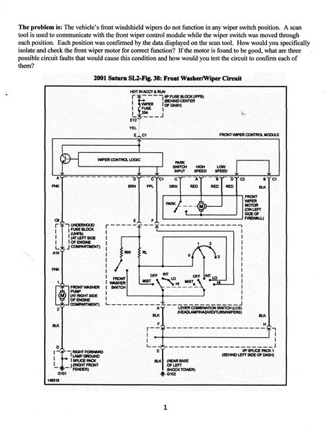 Starter On 1996 Saturn Sl Wiring Diagram
