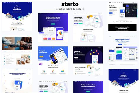Startup Html Template
