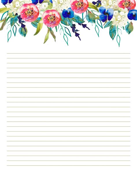 Stationery Template Word