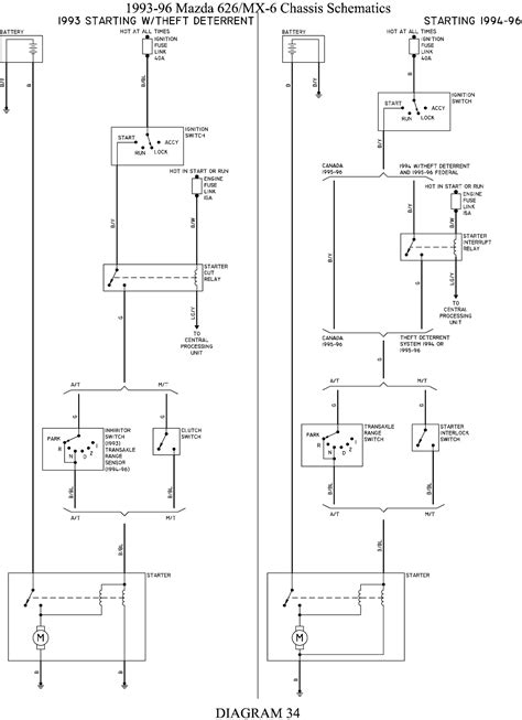 Stereo Wiring Diagram 96 Mazda 626