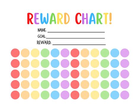 Sticker Reward Chart