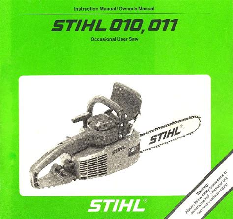 Stihl 010 Pdf Power Tool Service Manual Download