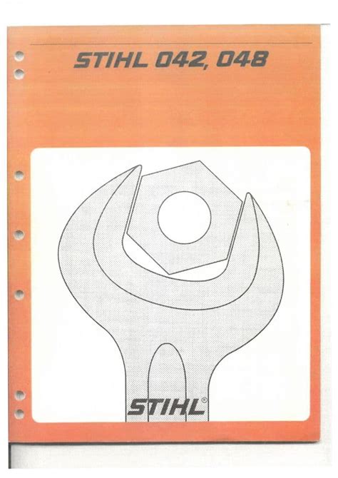 Stihl 042 Pdf Power Tool Service Manual Download