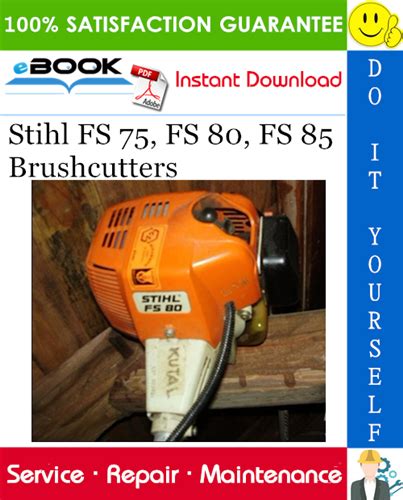 Stihl Fs 75 Fs 80 Fs 85 Brushcutters Service Repair Workshop Manual Download