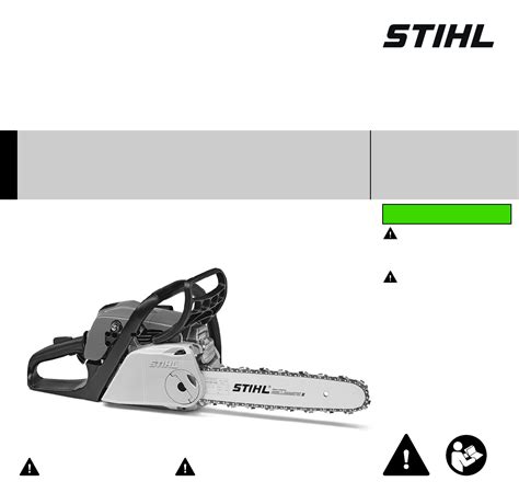 Stihl Ms 181 Pdf Power Tool Service Manual Download