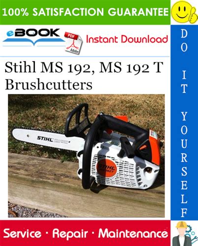 Stihl Ms 192 Ms 192 T Brushcutters Parts Workshop Service Repair Manual Download