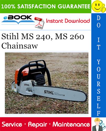 Stihl Ms 240 Pdf Power Tool Service Manual Download