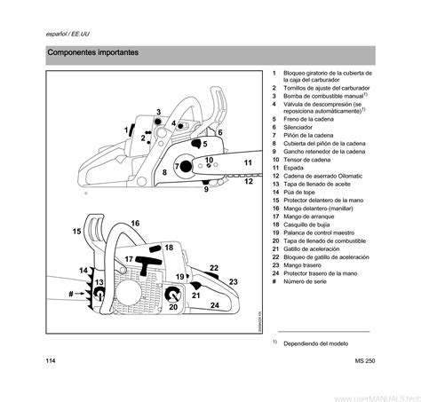 Stihl Ms 250 Pdf Power Tool Service Manual Download