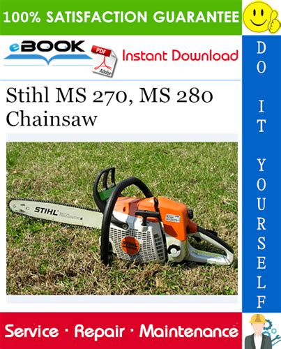 Stihl Ms 270 Ms 280 Service Repair Workshop Manual Download