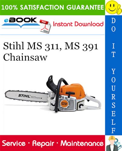 Stihl Ms 311 Ms 391 Brushcutters Parts Workshop Service Repair Manual Download