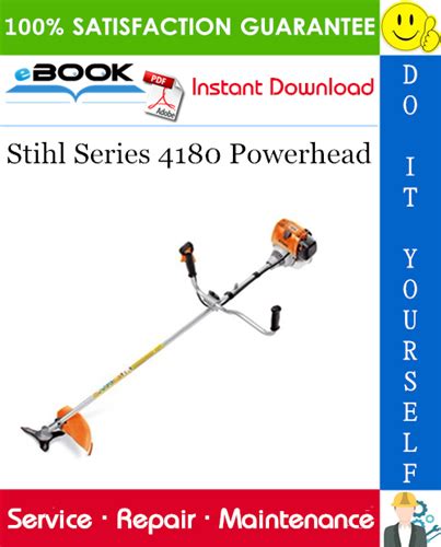 Stihl Series 4180 Powerhead Service Repair Manual Instant Download