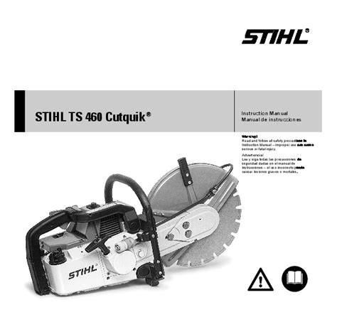 Stihl Ts 460 Power Tool Service Manual