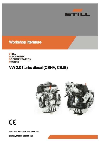 Still Vw2 0 I Turbo Diesel Cbhs Cbjb Service Repair Workshop Manual Download