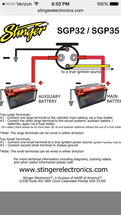 Stinger Voltmeter Wiring Diagram