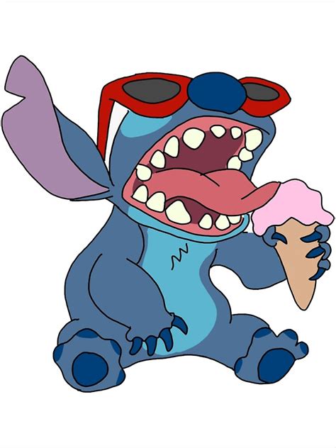 Stitch, the Ice Cream-Eating Monster
