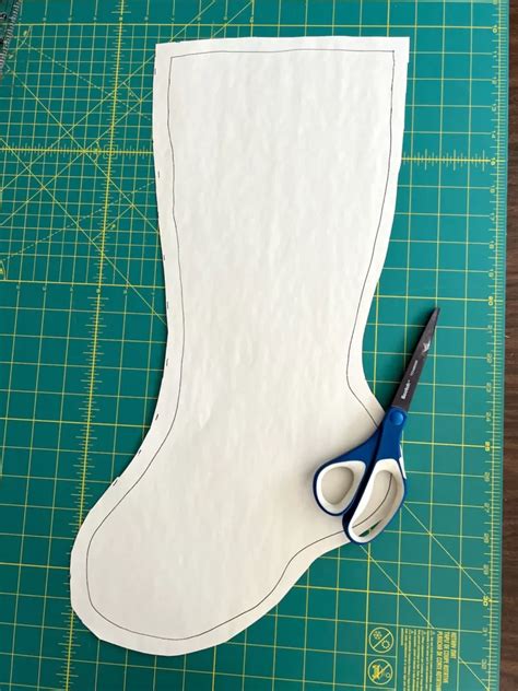 Stocking Template Sewing
