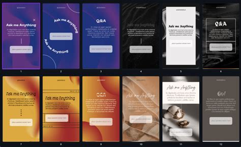 Story Template Instagram