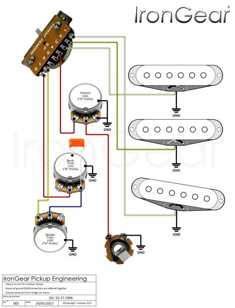 Strat Wiring Diagram W Super Switch