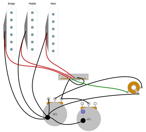 Strat With 3 Way Switch Wiring Diagram