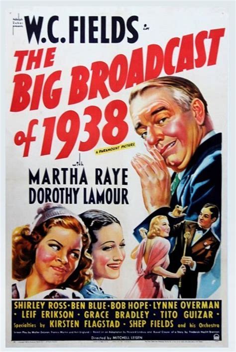 Streaming The Big Broadcast of 1938