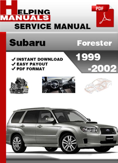 Subaru Forester 1999 Factory Service Repair Manual Download