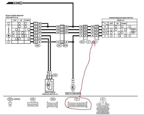 Subaru Forester O2 Sensor Wiring Diagrams